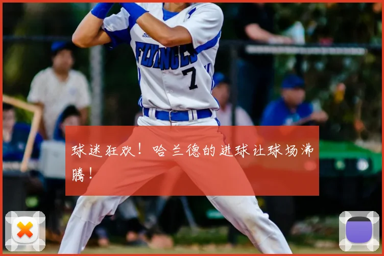 球迷狂欢!哈兰德的进球让球场沸腾!